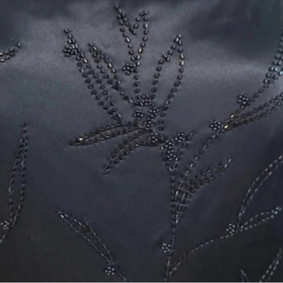 Elegant Black Evening Dress new size 10 Gala, Casino timeless black dress - Picture 2 of 8